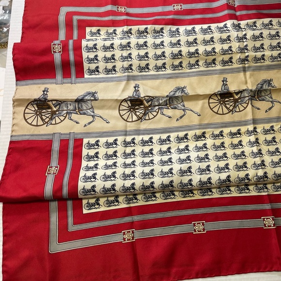 Celine Silk Scarf - Picture 5 of 9